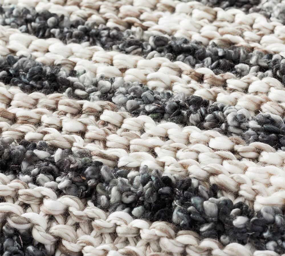 Kline Chunky Knit Throw Pottery Barn