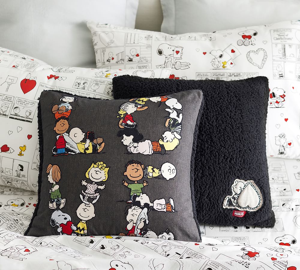 pottery barn valentines pillow