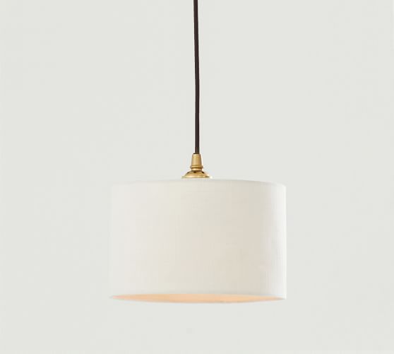 Cloth Cord Pendant Lighting Cloth Cable Pendant Lighting Pottery Barn