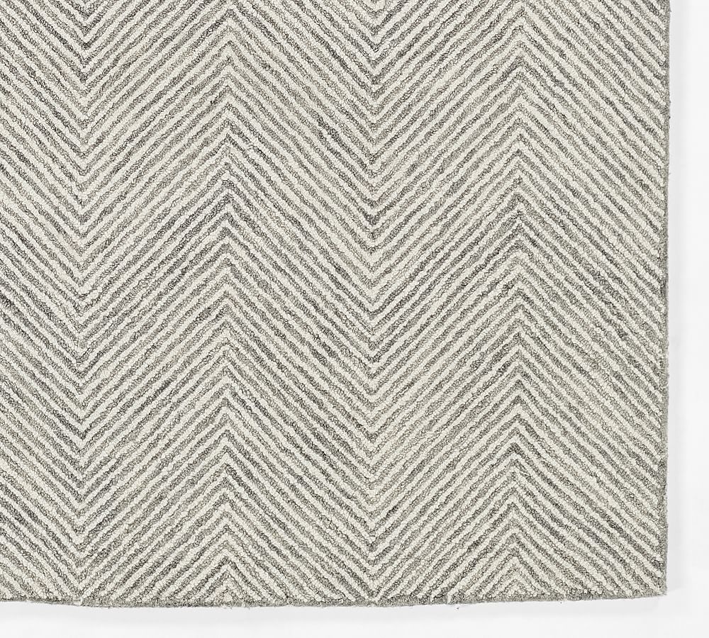 Iweala Handcrafted Chevron Rug Pottery Barn