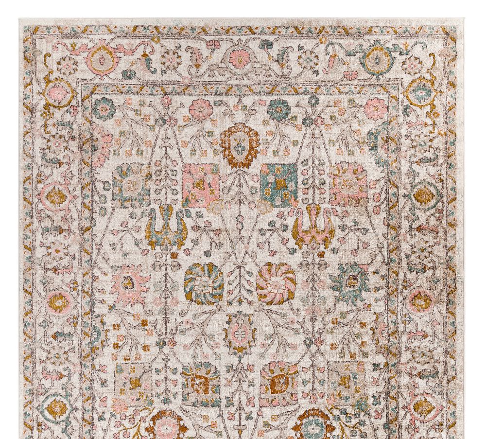 Charli PersianStyle Easy Care Rug Pottery Barn