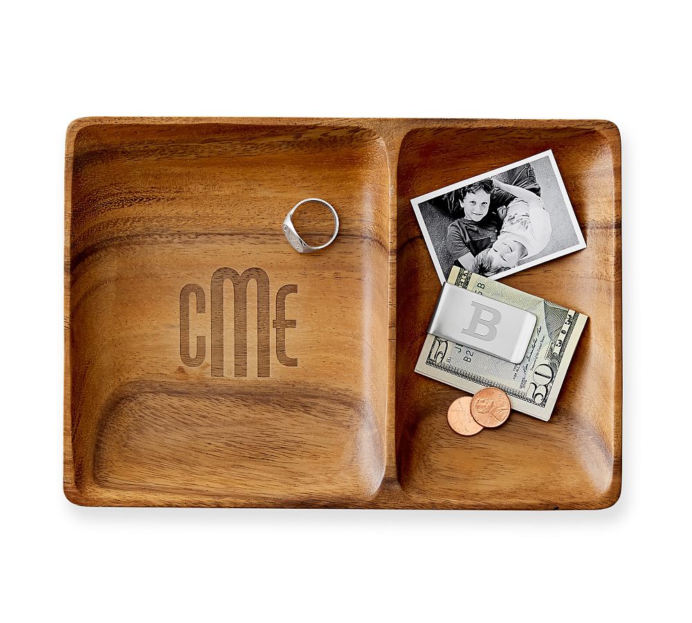 Mark & Graham Acacia Valet Tray Pottery Barn