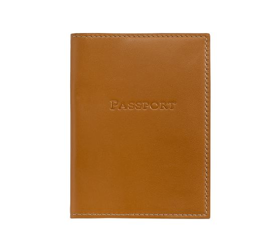 Reilly Leather Passport Cover | Pottery Barn