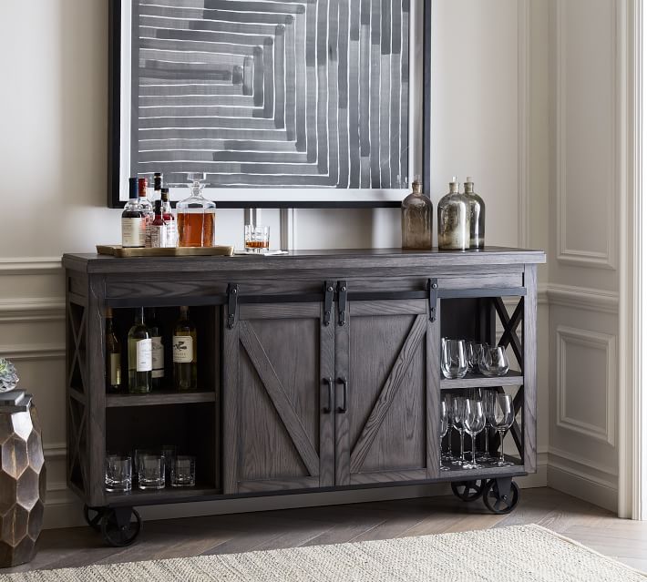 Parrish Bar Charcoal Pottery Barn