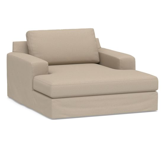 Single and Double Chaise Lounge Chair Pottery Barn