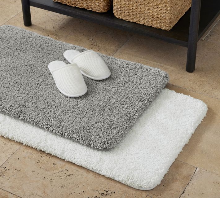 Memory Foam Bath Mat Pottery Barn