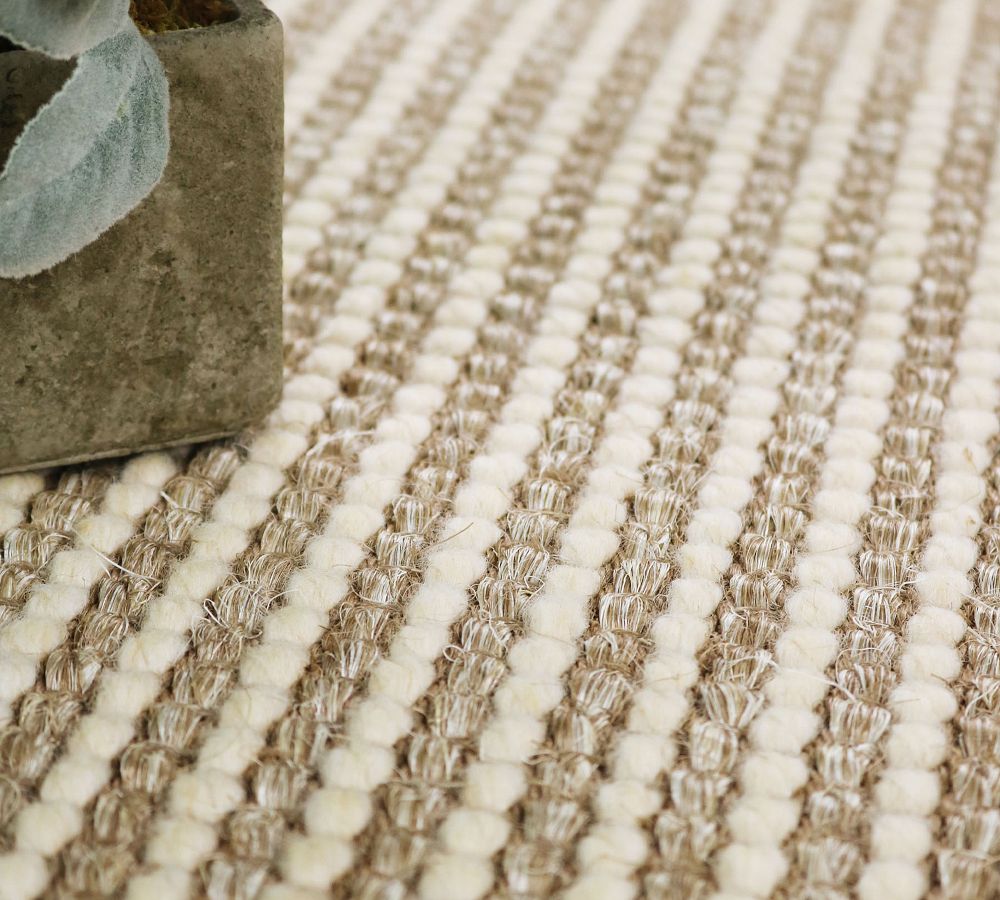 Custom Wool Sisal Natural Fiber Rug Pottery Barn