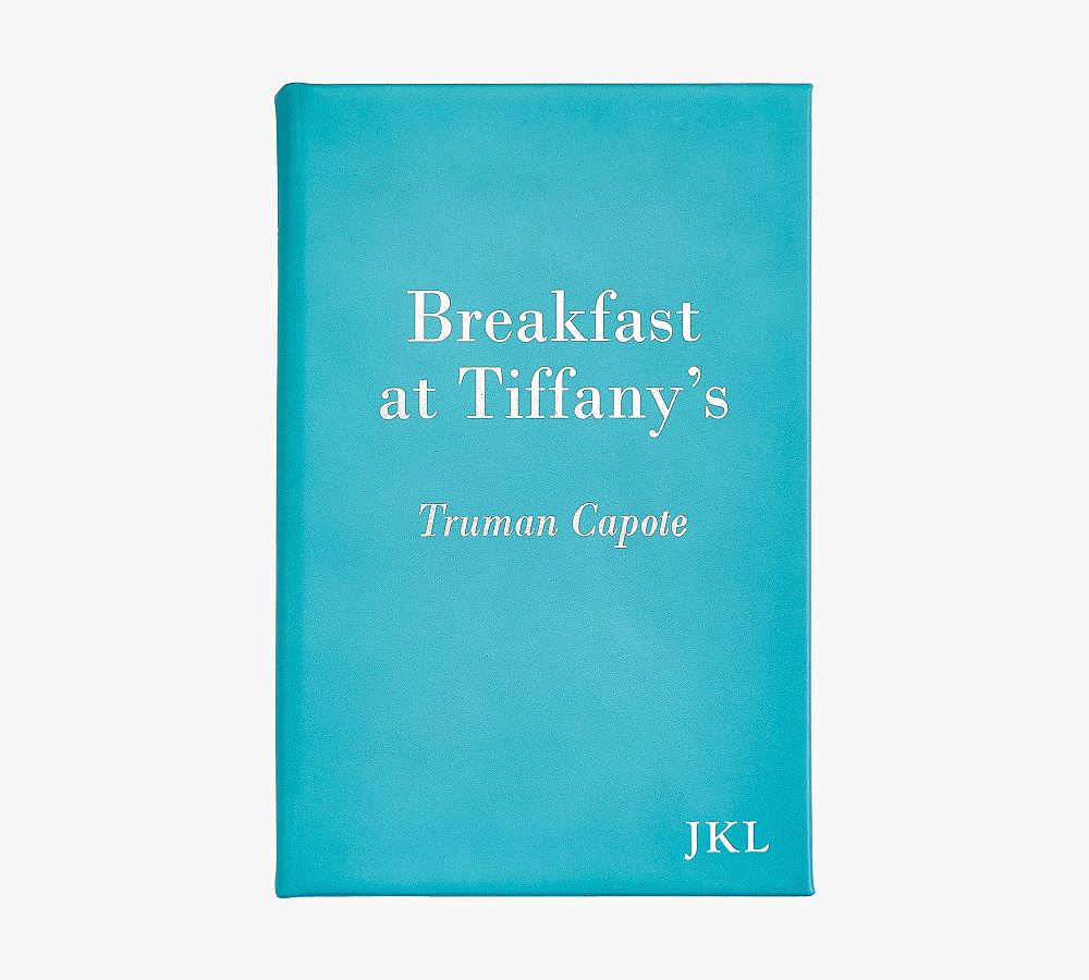 Breakfast At Tiffany's Leather-Bound Book | Pottery Barn