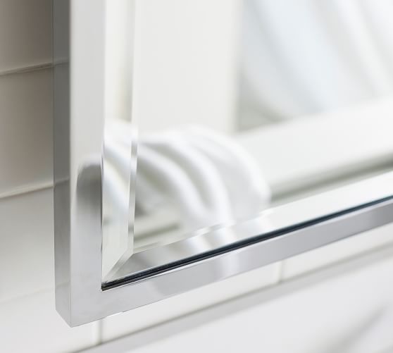 Kensington Double Wide Rectangular Pivot Mirror Pottery Barn