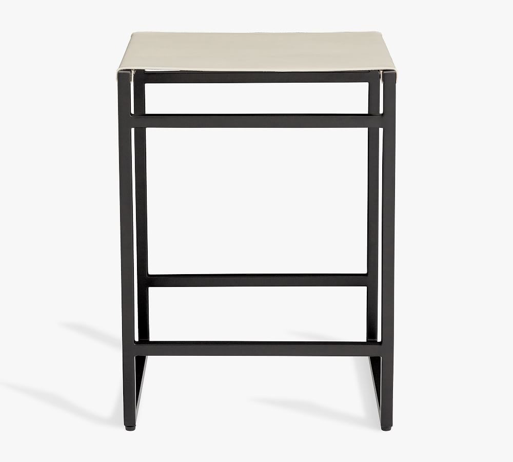 Pottery Barn Hardy Backless Leather Bar & Counter Stools Yorkdale Mall