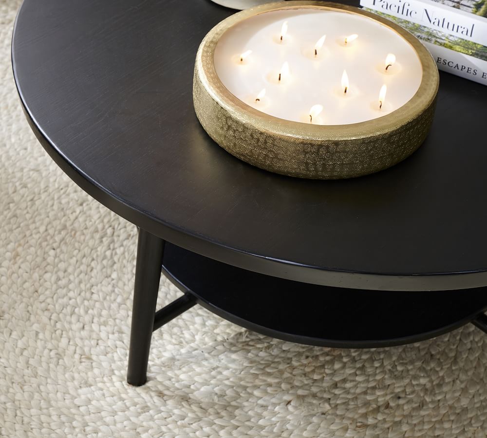 pottery barn willow coffee table