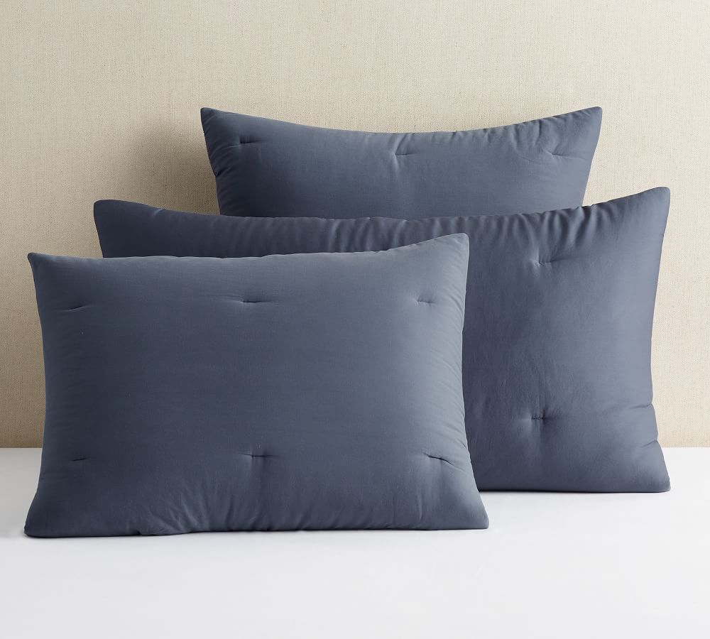 Dream Brushed Cotton Comforter Sham Pottery Barn