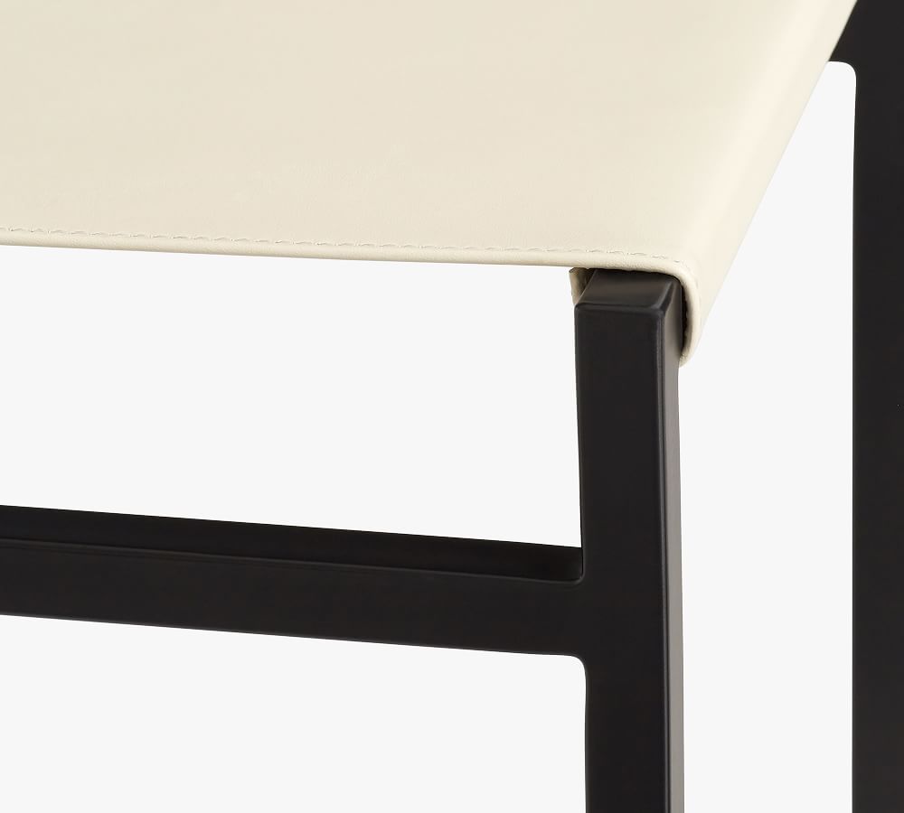 Pottery Barn Hardy Backless Leather Bar & Counter Stools Yorkdale Mall