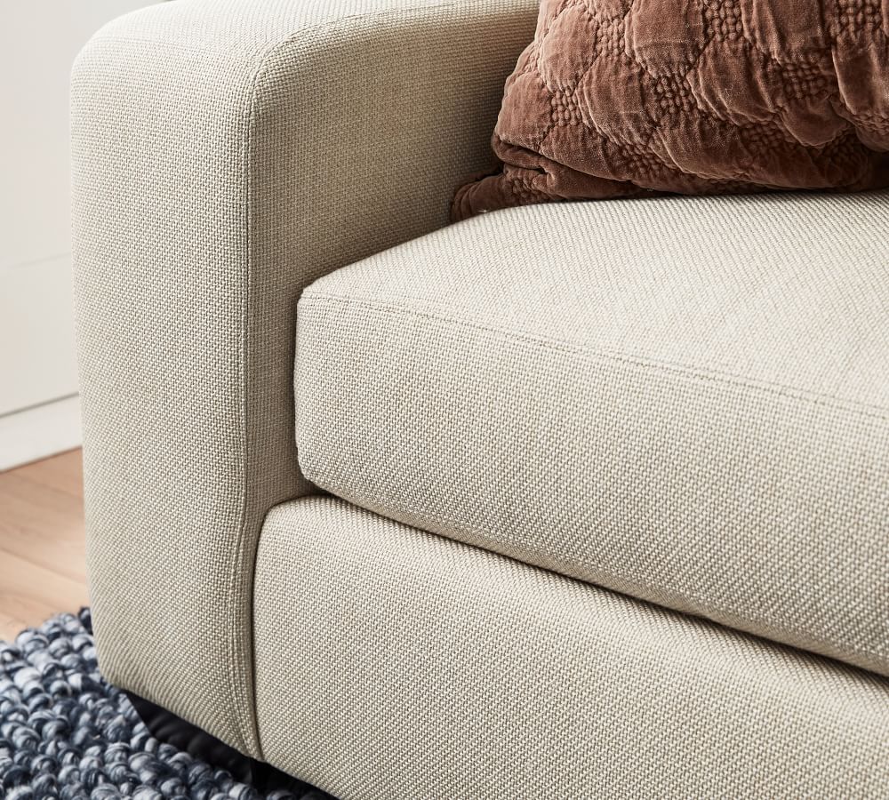 Big Sur Square Arm Fabric Sofa Collection | Pottery Barn