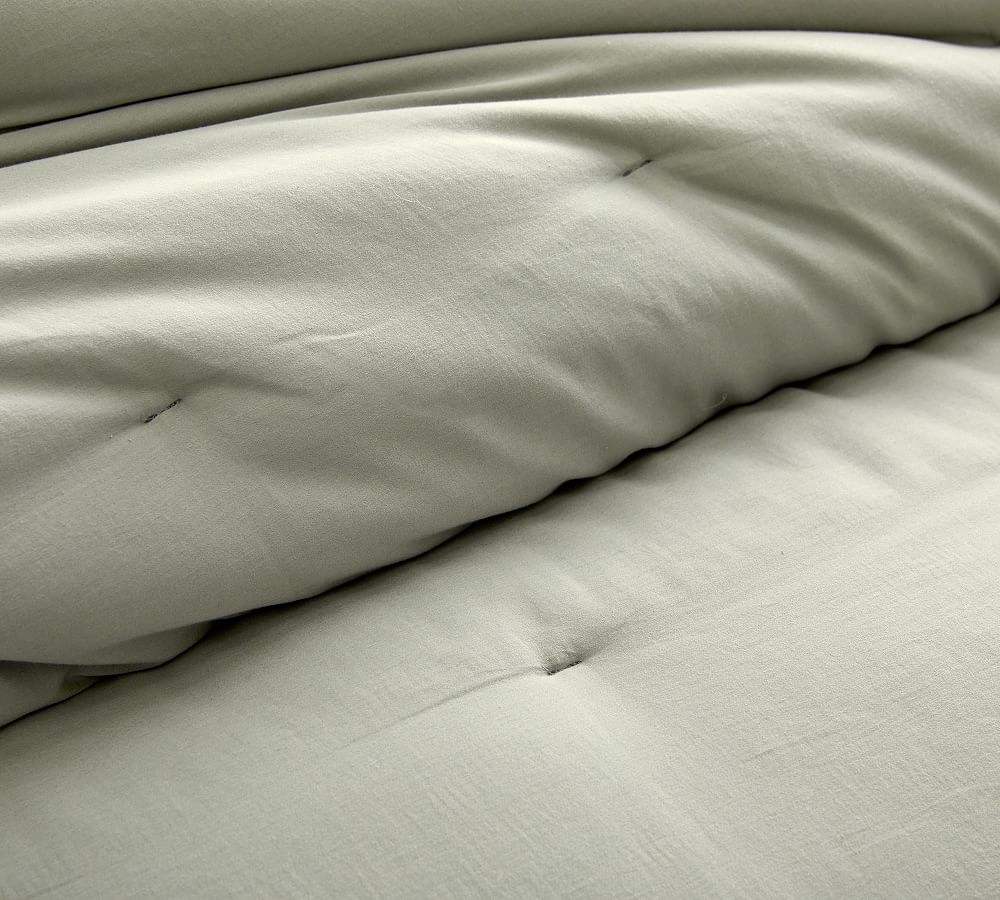 Dream Brushed Cotton Comforter Pottery Barn