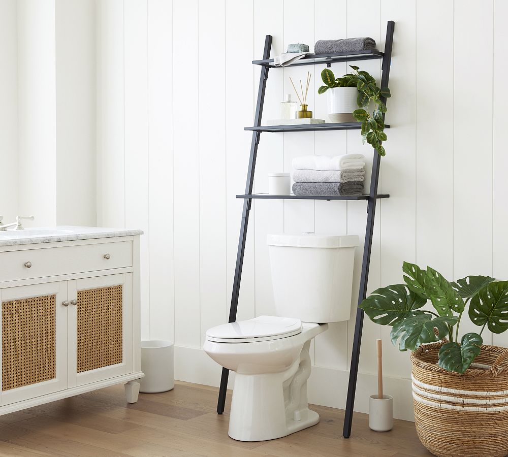 Clarence Ladder Floor Storage | Pottery Barn