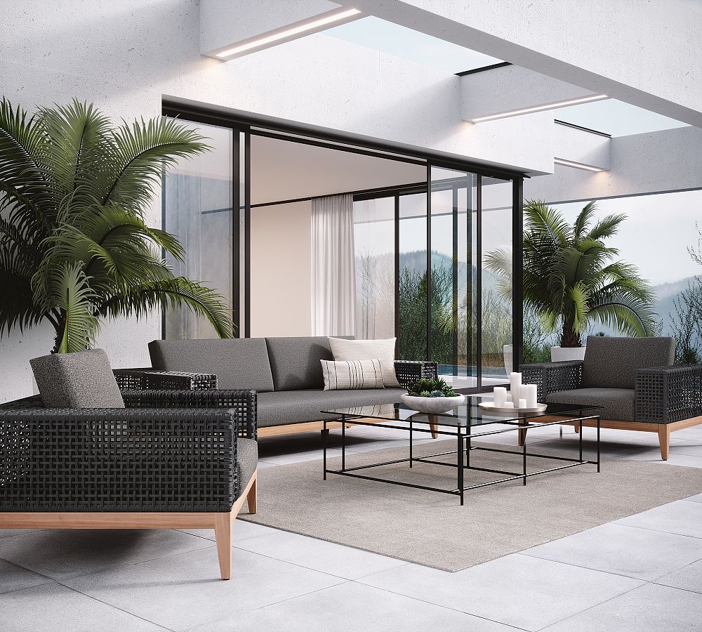 Dallas Indoor/Outdoor Square Coffee Table | Pottery Barn