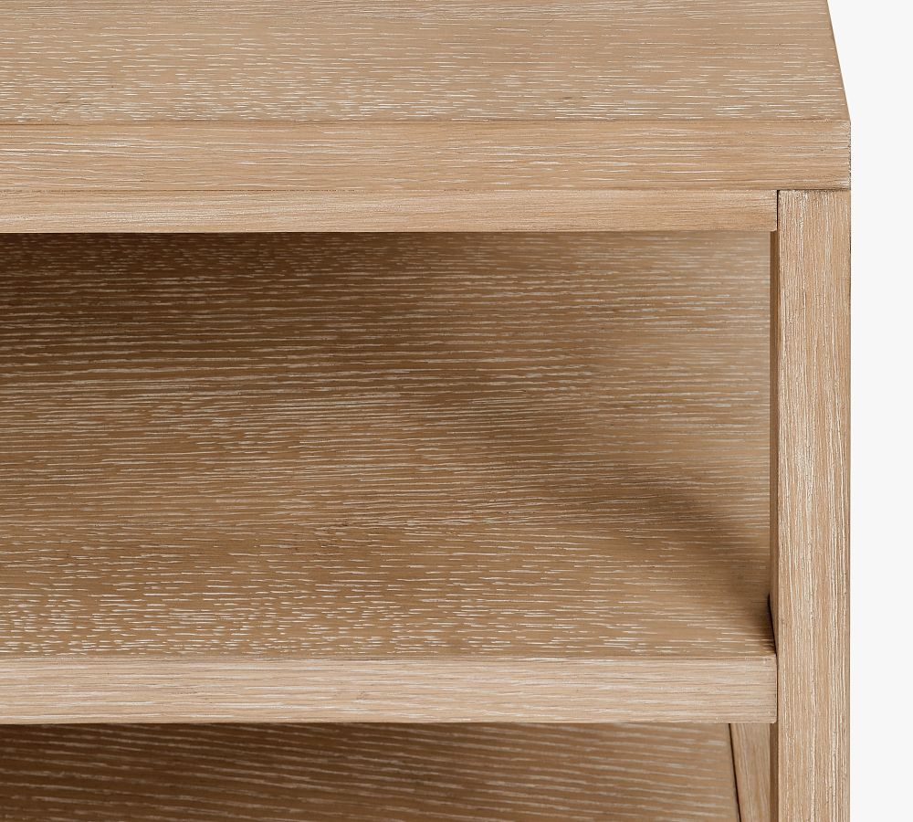 Pacific Long Low Bookcase Pottery Barn