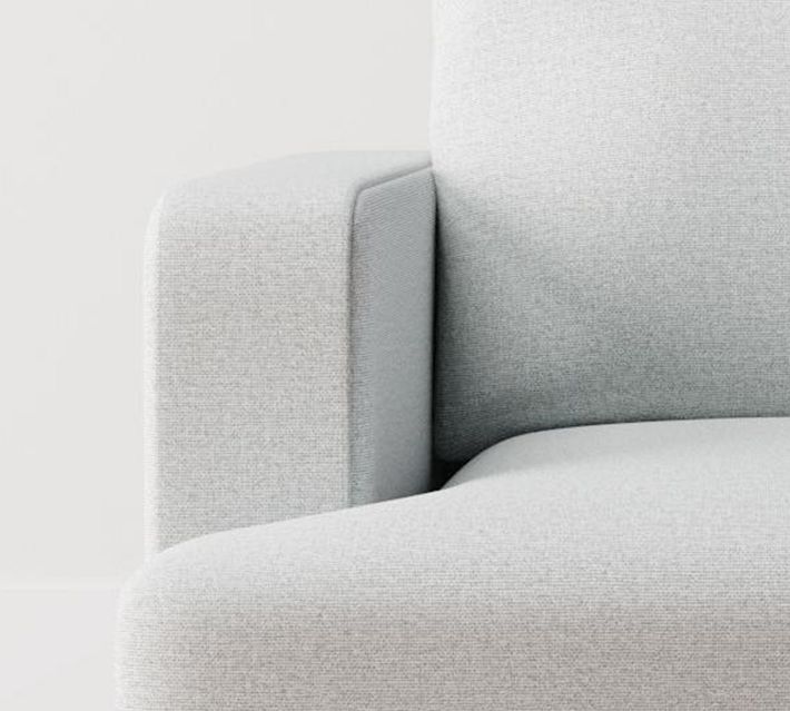 Serene Upholstered Sofa Pottery Barn