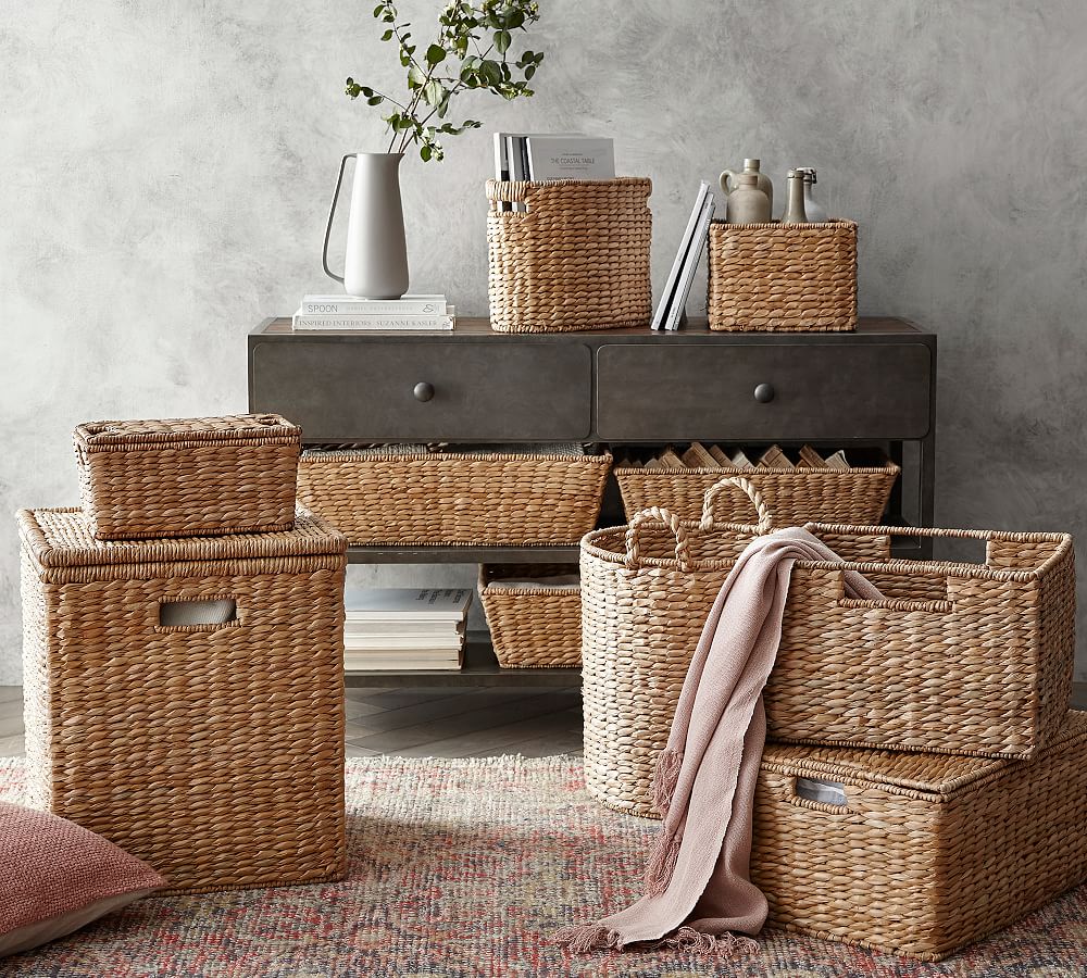 Savannah Handwoven Seagrass Utility Baskets Pottery Barn