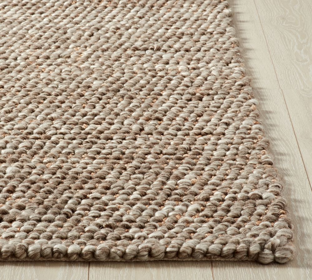 Zane EcoFriendly Handwoven Textured Rug Pottery Barn