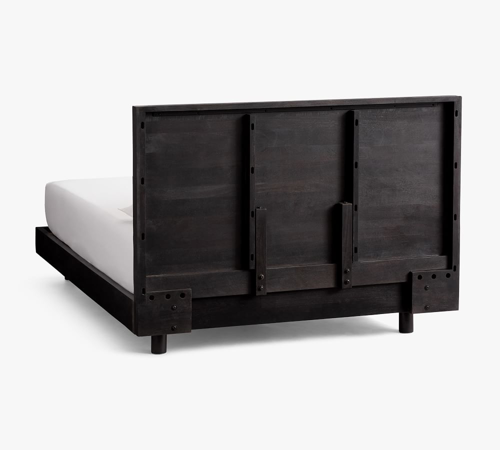 Cayman Platform Bed & Headboard Pottery Barn