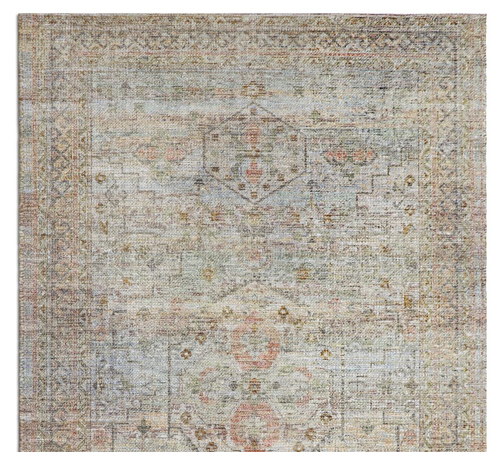 Lorre Handwoven Jute Chenille Rug Pottery Barn