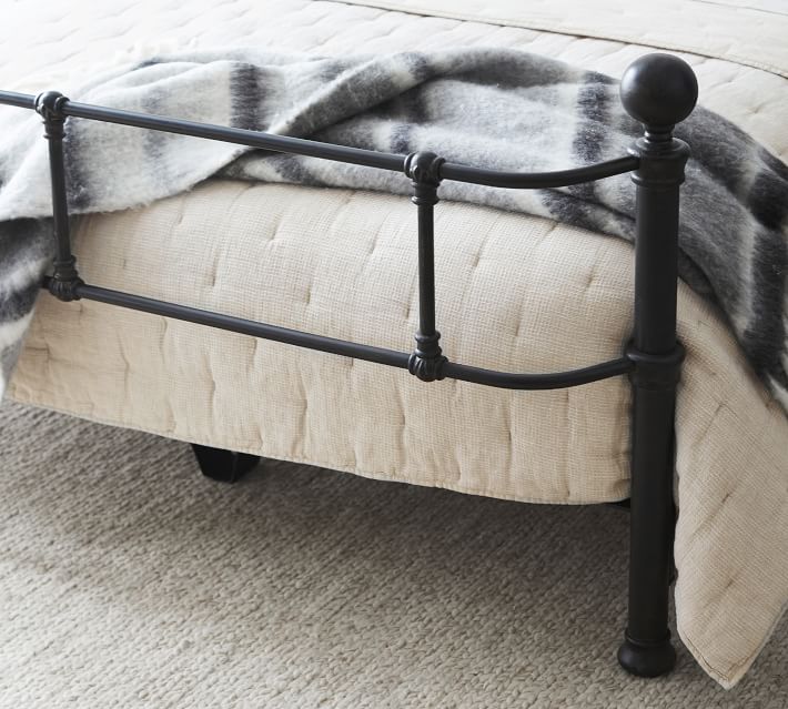 Mendocino Metal Platform Bed Pottery Barn