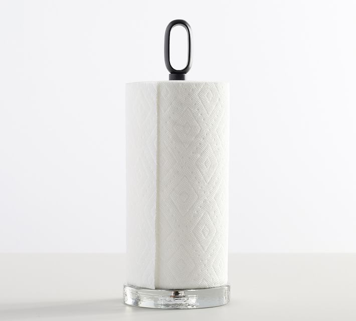 Steti Paper Towel Holder Countertop, Easy to Tear Paper Towel