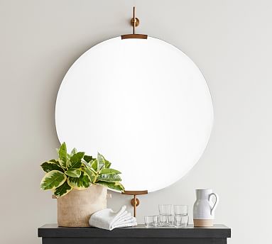 round 36 inch wall mirror