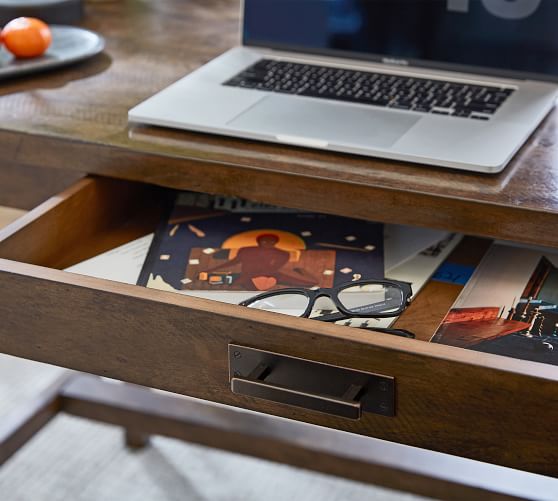 pottery barn rustic desk