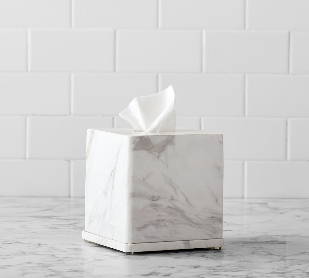 Monique Lhuillier Marble Bathroom Accessories Pottery Barn