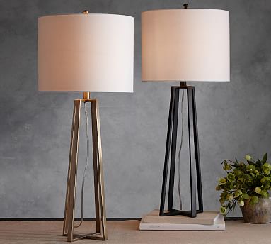 pottery barn carter floor lamp