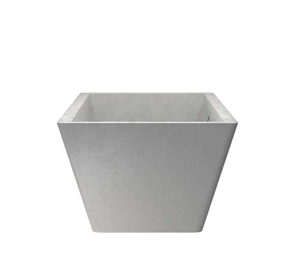 Brayson 66" Handcrafted Freestanding Concrete Bathtub | Pottery Barn