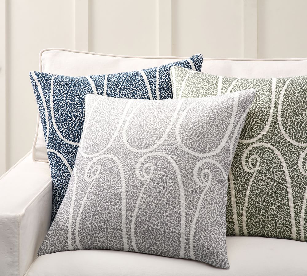 paisley pillows pottery barn