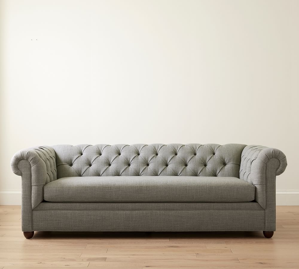 Chesterfield Fabric Sofa Pottery Barn