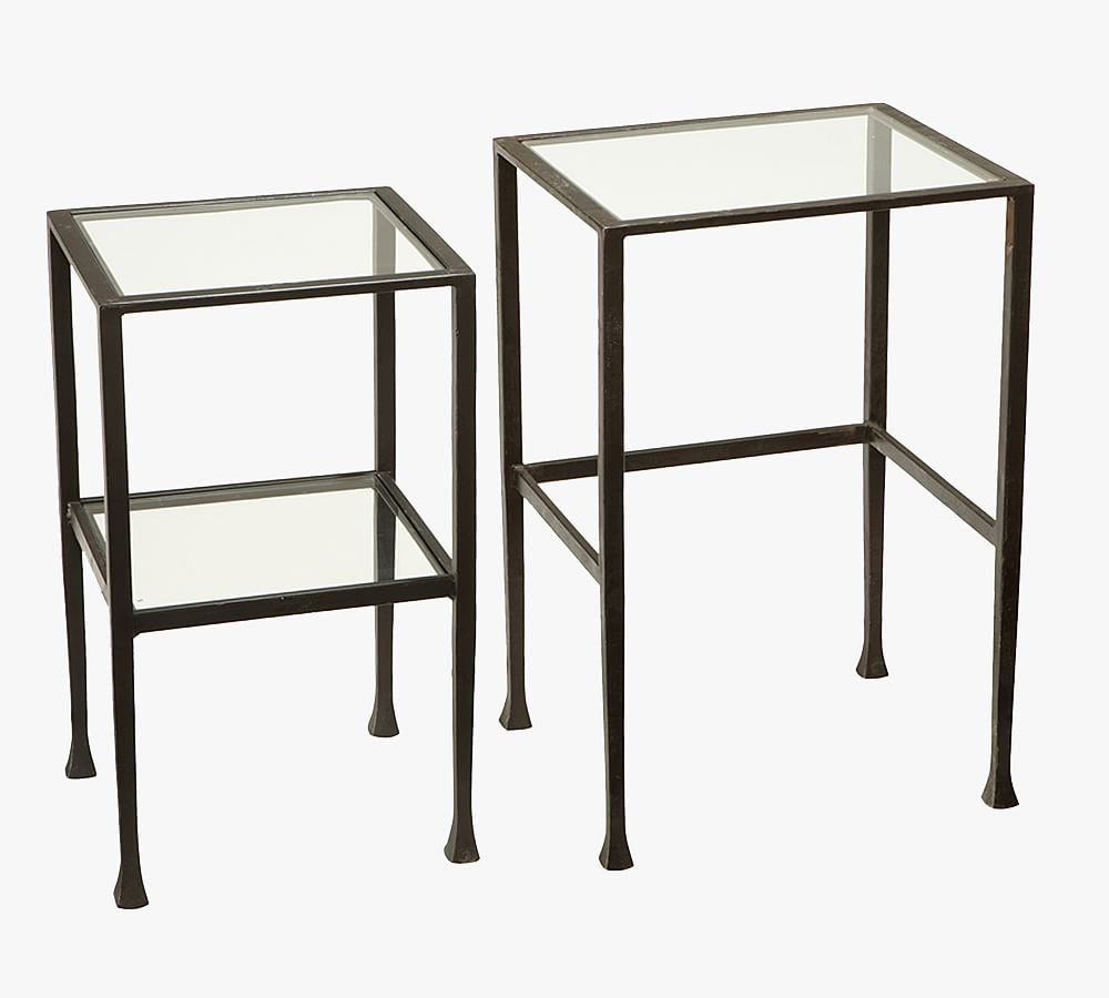 Tanner Rectangular Nesting End Tables Pottery Barn