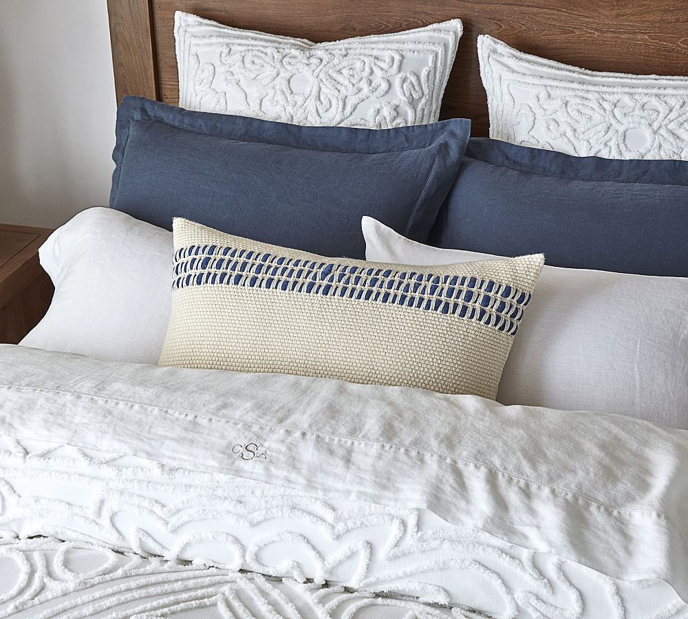 Isabelle Candlewick Sateen Sham Pottery Barn