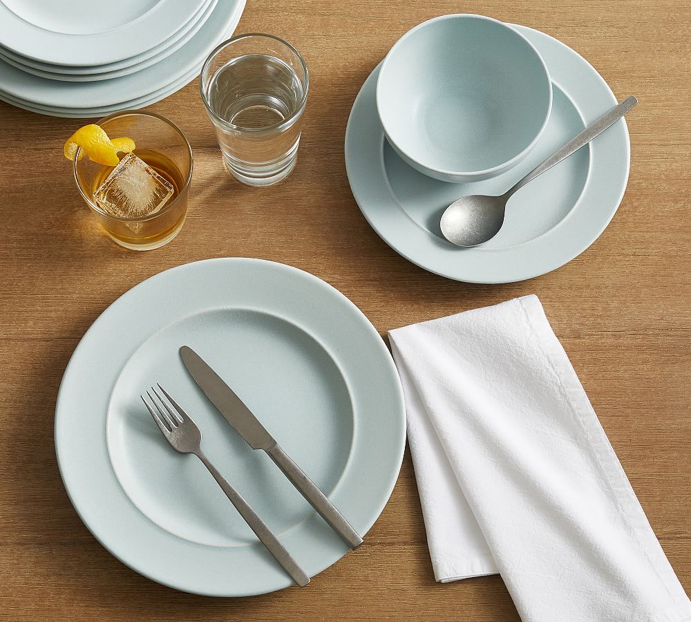 Astoria Stoneware 12-Piece Dinnerware Set | Pottery Barn