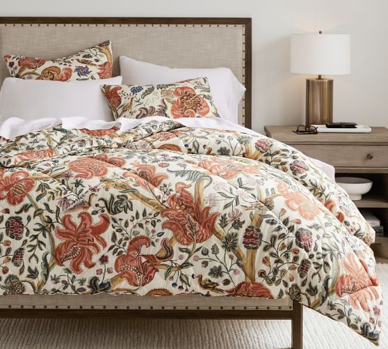 pottery barn bed comforters