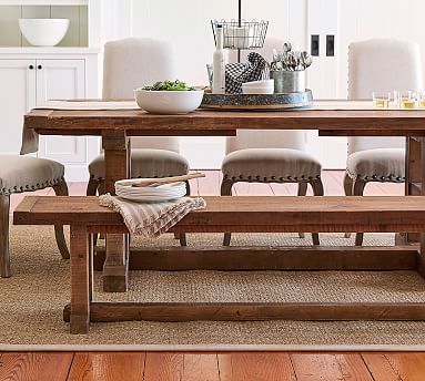 stafford dining table pottery barn