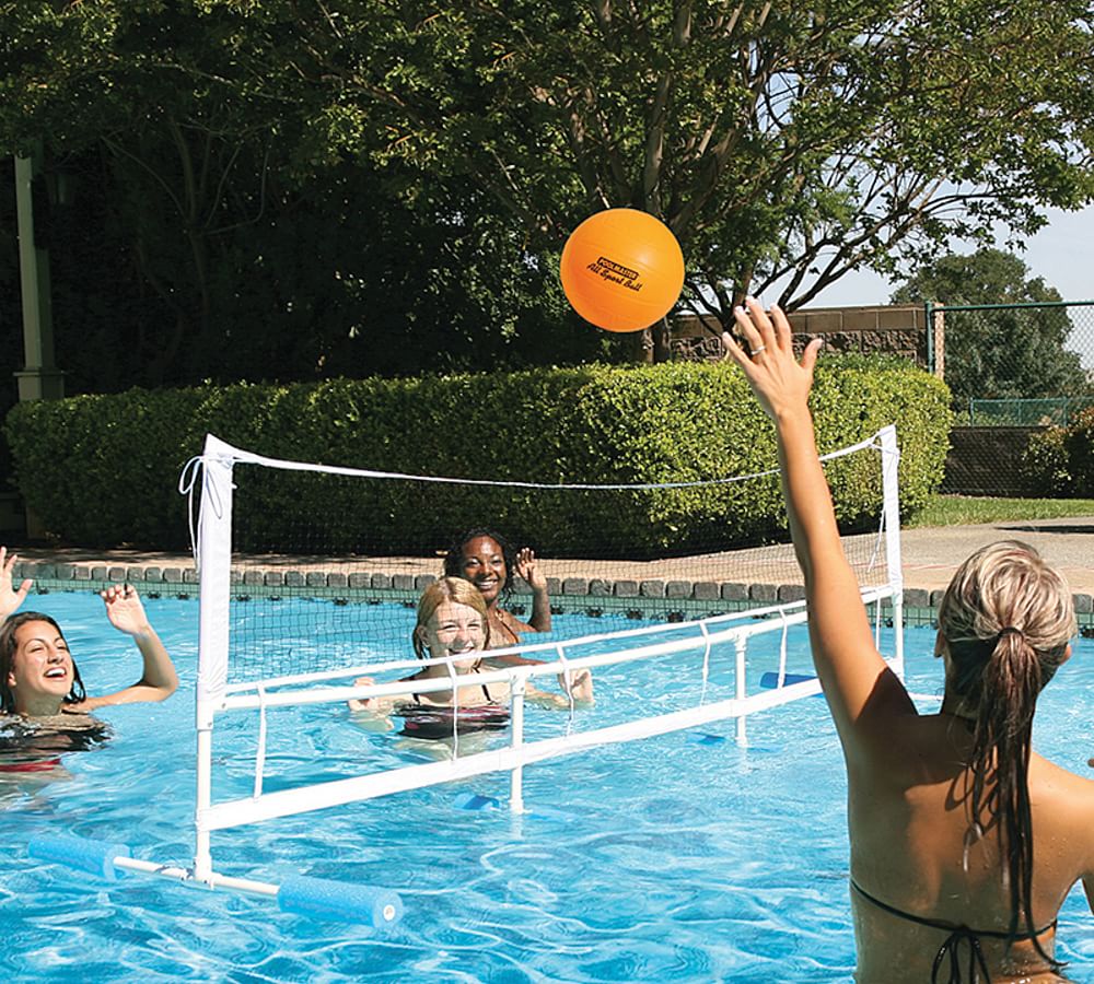 Outdoor Badminton And Volleyball Set Pottery Barn