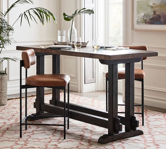 pottery barn bar table