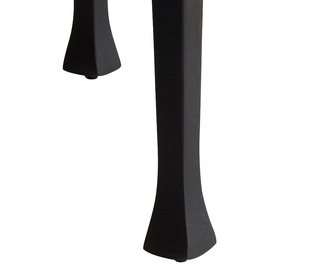 Tanner Round Glass End Table Pottery Barn