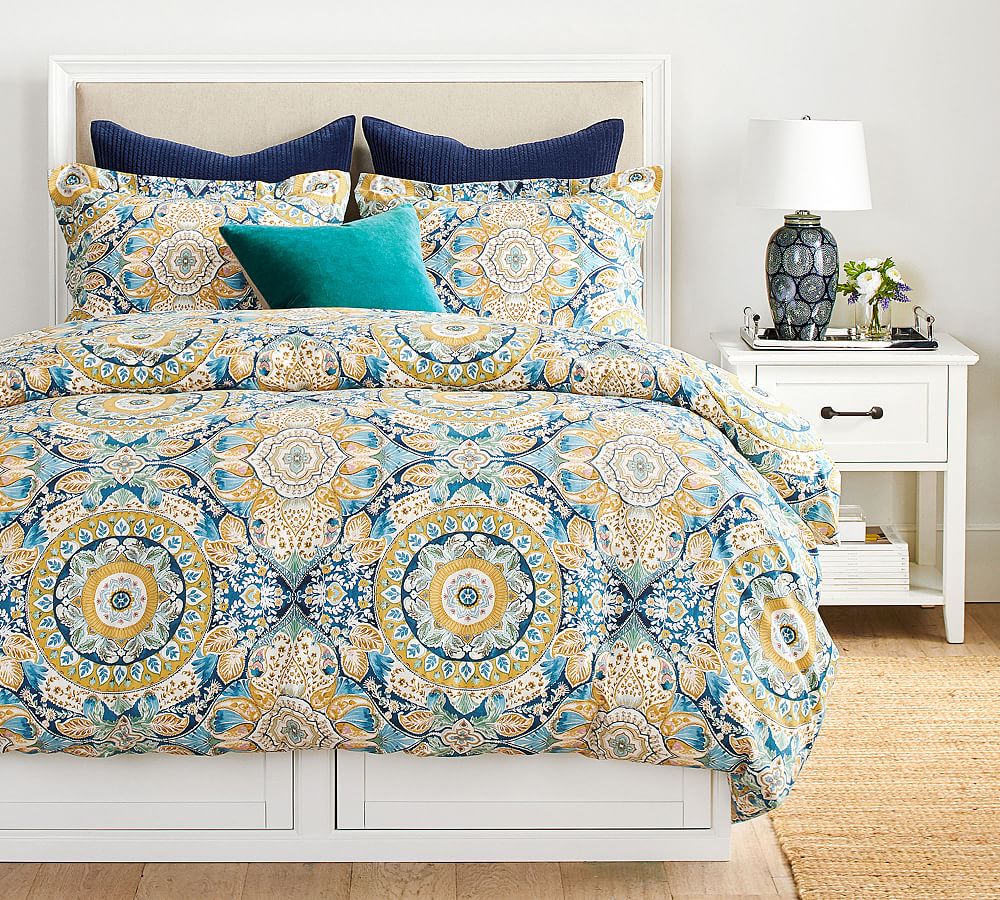 Velvet Linen Pillow Cover Pottery Barn