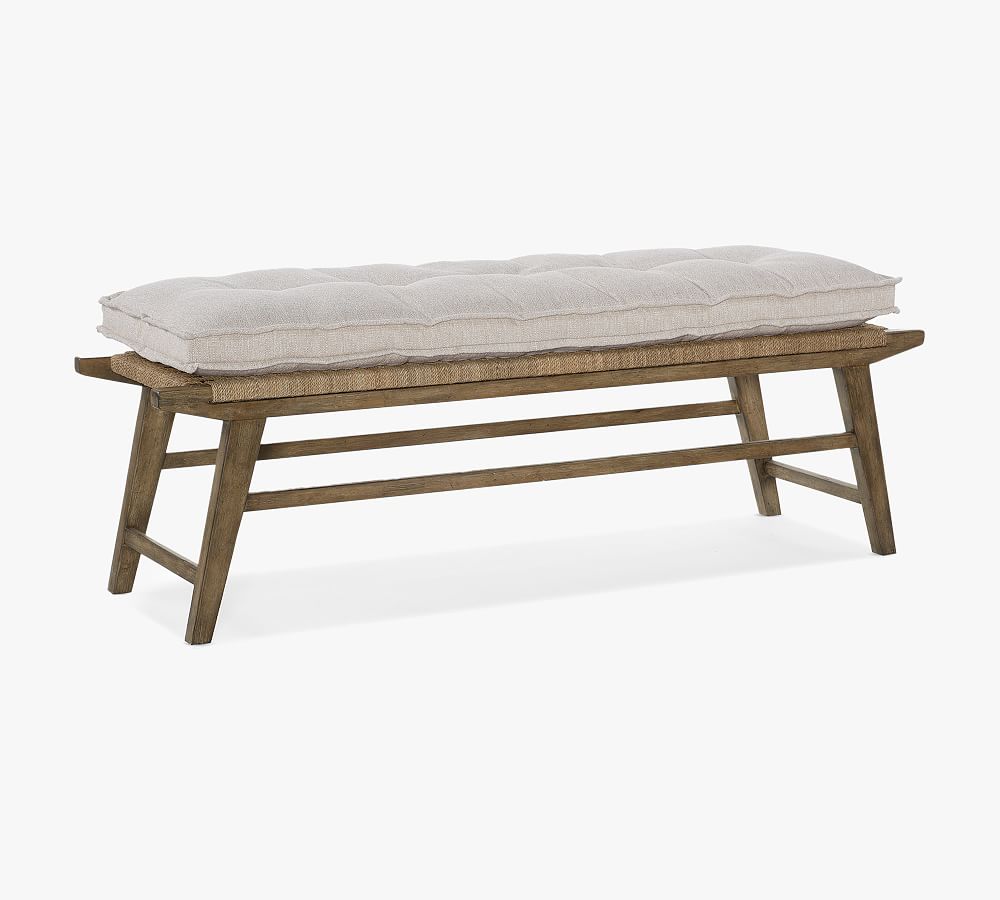 Anders Upholstered King Bench Pottery Barn