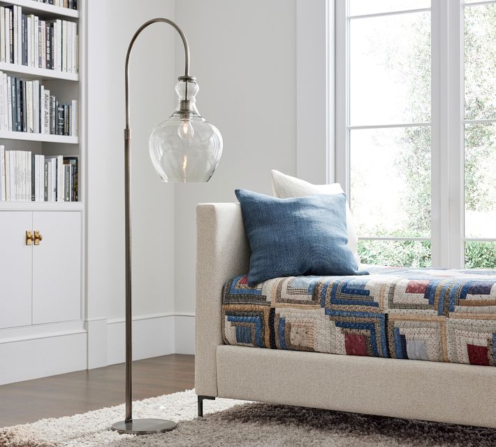 pottery barn flynn floor lamp