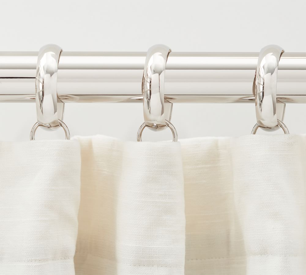 QuietGlide Curtain Round Rings Pottery Barn
