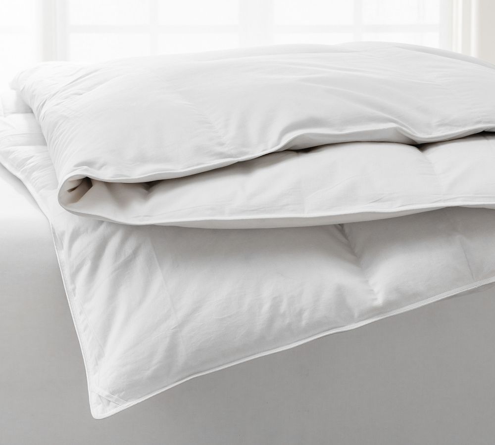 Supreme 650FP White Down Duvet Insert Pottery Barn