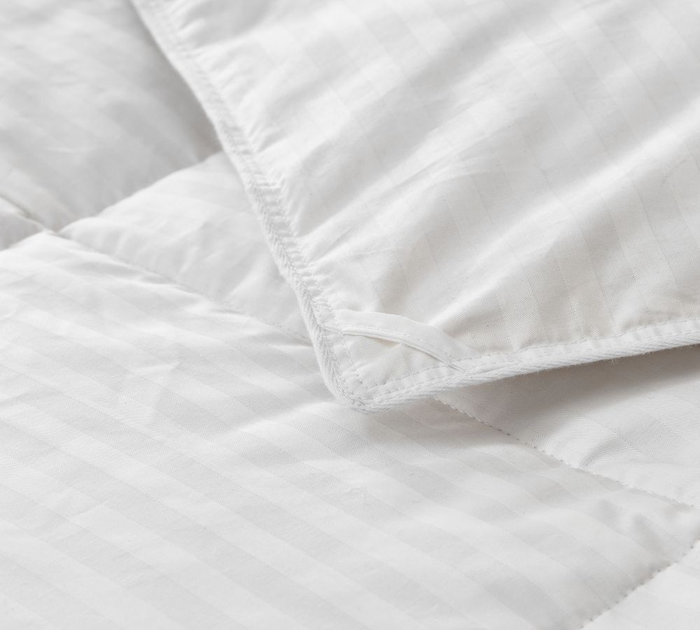 Classic 550 FP White Down Duvet Insert Pottery Barn